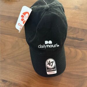 Black Baseball Hat BNWT - Adjustable Cap